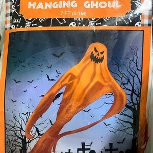 7 Ft Giant Fabric Hanging Ghoul Halloween Fall Reusable Graveyard Decoration~NIB